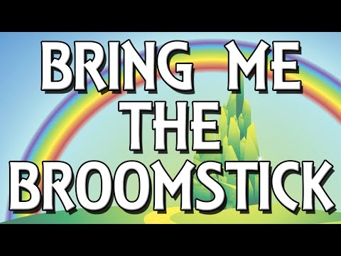 Bring Me The Broomstick instrumental karaoke backing track The Wizard Of Oz