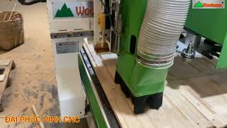MÁY CNC GIA CÔNG TRUNG TÂM WM-1625R Woodmaster Bàn Giao tại Cty Gỗ Thái Bình 1