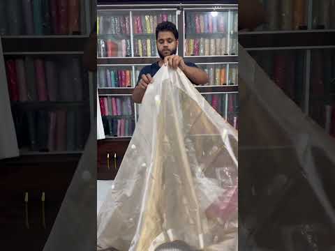 Chanderi pure silk saree #weavers #purehandlooms #indiansaree #puresilk #silk #indianhandlooms