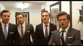 Behind the scenes at a McFly heat magazine shoot