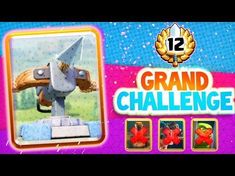 12 Win Grand Challenge with X-Bow 2.9 - Clash Royale