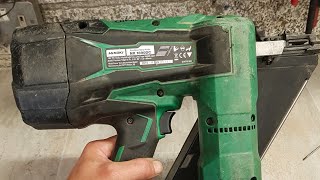 Hikoki, Metabo HPT,  NR1890DC will not turn on, switch dead.