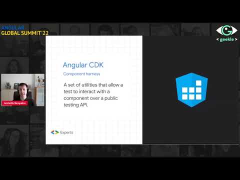 Testing components with Angular CDK (Angular Global Summit)