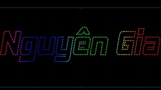 HƯỚNG DẪN CHI TIẾT ,THIẾT KẾ CHỮ LED FULL TRÊN PM LEDHTC