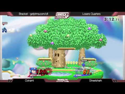 CFLS54 -  MS Ookami (Megaman) v Streetshark (Sonic) - Game 1 - Losers Quarters