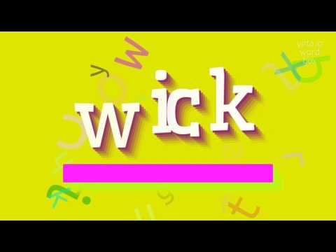 WICK - HOW TO PRONOUNCE WICK?