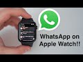 WhatsApp on Apple Watch (Free!!)