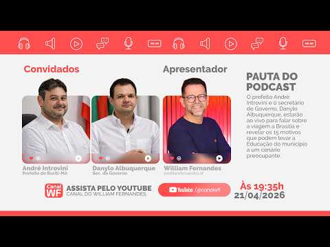 Entrevista com prefeito de Buriti-MA, André Introvini, e secretário Danylo Albuquerque