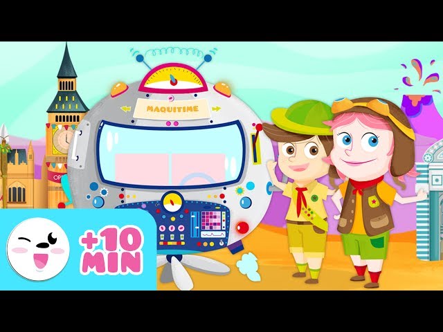 kids-cartoon-standing-next-to-spaceship