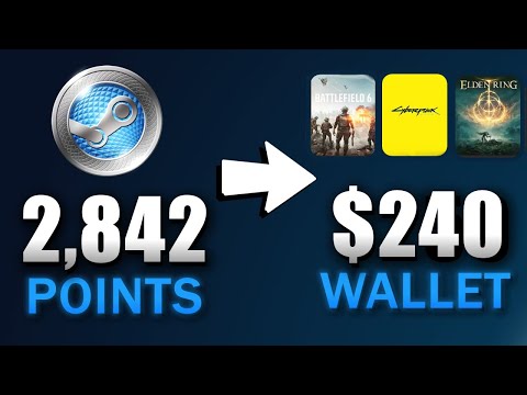 How to Turn Steam Points Into Money & Get FREE Steam Games