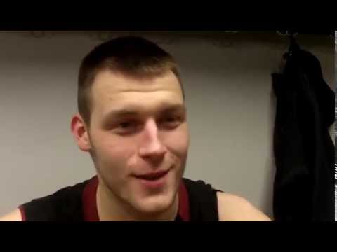 Laimonas Chatkevicius  after win over Ole Miss