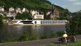 preview picture of video 'Moselle boat Cruises in Cochem Region in Germany  - Mosel cruising'