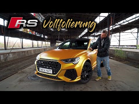 RSQ3 VOLLFOLIERUNG IN ENERGETIC YELLOW!! | CHECK MATT DORTMUND