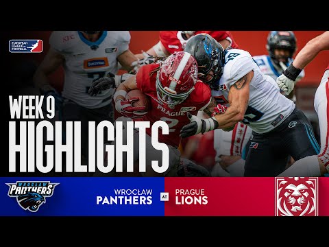 Wroclaw Panthers @ Prague Lions - Highlights | Week 9 | Season 2025