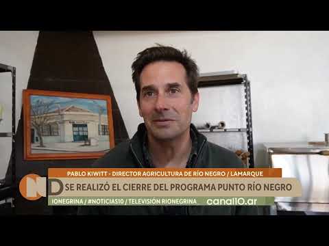Se realizo en Lamarque el cierre del Programa Punto Río Negro