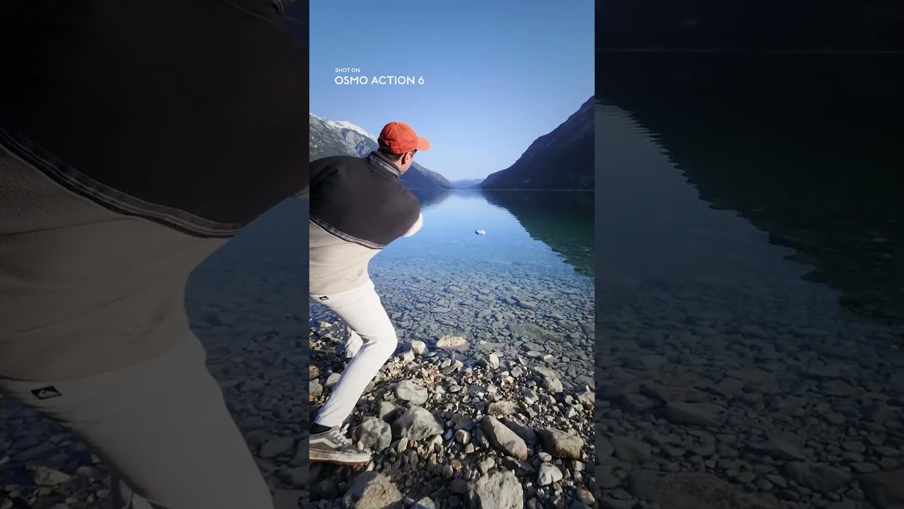 極限環境でも止まらない💦 Osmo Action 6、水中からの一発撮り