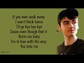 Nico Collins Hate Me Lyrics