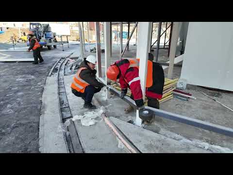 Во Владивостоке завершается монтаж кровли нового ФОКа на стадионе «Строитель»