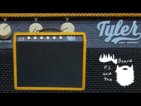 2-3 Week Delivery Time-Tyler Amp Works JT-22-Blackface Princeton Design-Tube Tremolo-Spring Reverb with Fat Switch and Mid EQ 50 Watt Speaker image 6