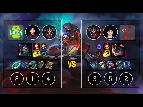 JAG Yaharong Akali vs GRF Naehyun Rumble Mid - KR GrandMaster Patch 10.10