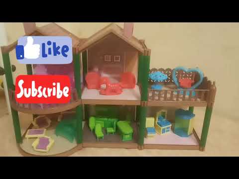 Кукольный домик из Fix Price с мебелью