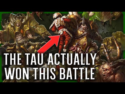 How Did The Tau Defeat The Deathguard? | Warhammer 40k Lore