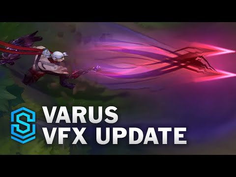 Varus Visual Effect Update Comparison - All Skins | League Of Legends