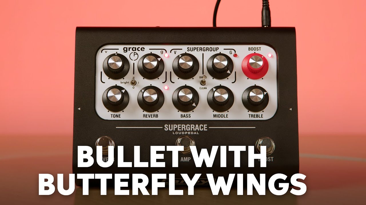 Laney Billy Corgan Signature Supergrace Loudpedal Demo - YouTube