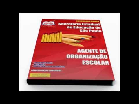 Apostila SEDUC-SP 2015 / 2016 - Agente de Organização Escolar