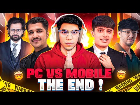 THE END PC VS MOBILE 💀