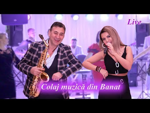 Colaj muzica banateana - Live 4K - Claudia Ionas si Florin Ionas Generalul || Colaj ardelene