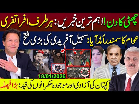 Big News Regarding IMRAN KHAN | Sohail Afridi's Victory | Arif Hameed Bhatti