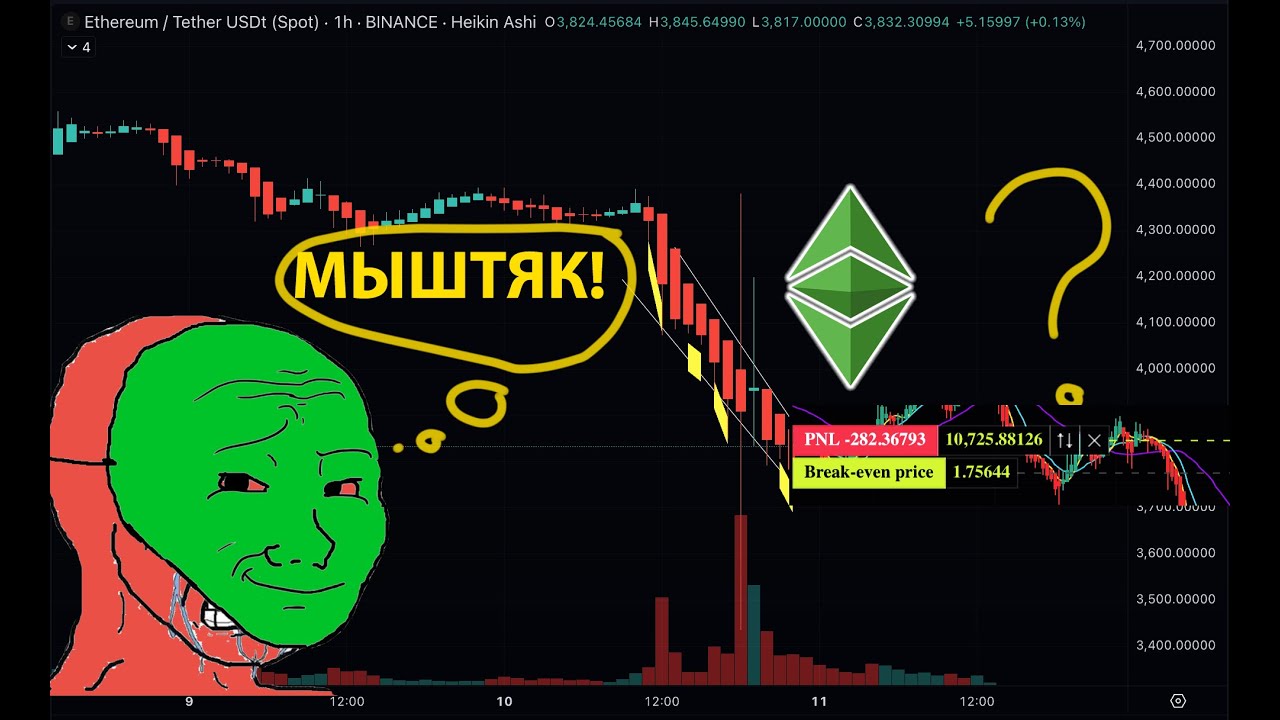 СВЕЖИЙ ПЛАН ПО КРИПТЕ / ЧТО ДЕЛАТЬ ДАЛЬШЕ С АЛЬТАМИ /  ПРЯМОЙ ЭФИРИУМ