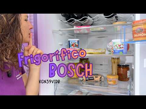❄ Bosch KGN39VIDB | Frigorífico combi 368l, Total No frost y botellero