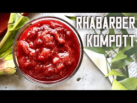 Rhubarb Compote - Basic Recipe: Classic & Easy