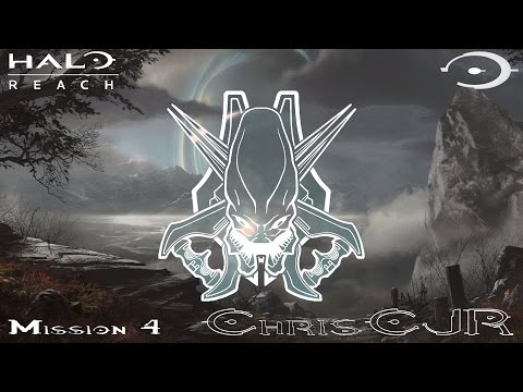 HALO REACH Legendary Mission 4 Tip of the Spear. 4 Players Xbox Live 1080p