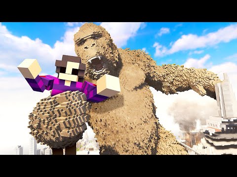 NEW King Kong Can't Be Stopped - Teardown Mods Gameplay