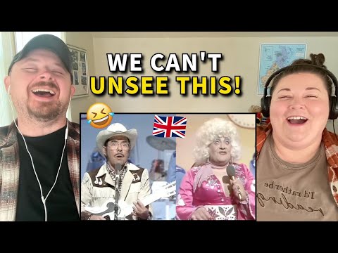 Americans React: The Two Ronnies - Slim Pickman & Polly Parton