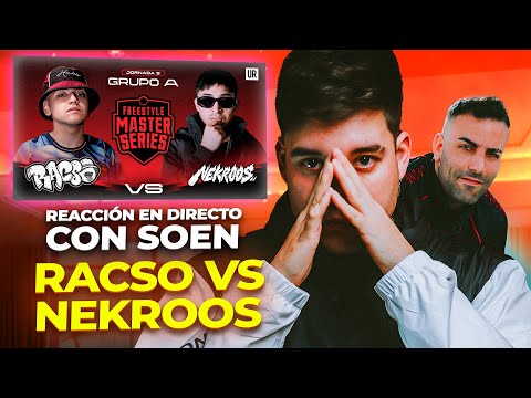 ESTE NEKROOS PUEDE GANAR A CUALQUIERA 🔥 RACSO VS NEKROOS - KAPO 013 Y SOEN REACCIONAN A FMS PERÚ