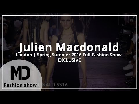 Julien Macdonald | Spring Summer 2016 Full Fashion Show | Exclusive