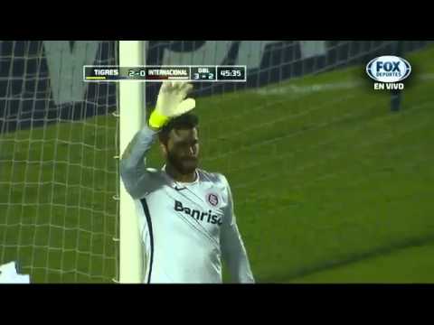 #Tigres vs #Internacional 3 1 #CopaLibertadores2015 VUELTA Partido Completo