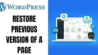 How to Restore a Previous Version of a Page in WordPress ll Restore Wordpress Page