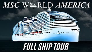 MSC World America Ship Tour - NEW for 2026 + MUST-KNOW tips!