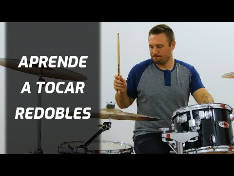Cómo TOCAR REDOBLES en batería - Clases de batería