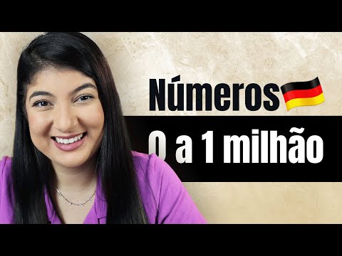 NÚMEROS EM ALEMÃO | COM PRONÚNCIA
