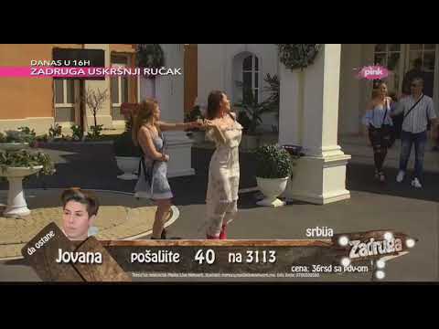 Zadruga - Kija se rasplakala uz pesmu Flamingosa - 08.04.2018.