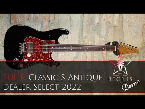 DEMO - SUHR CLASSIC S ANTIQUE HH DEALER SELECT - Limited Edition 2022 in Suhr Hombre Head BrownFace