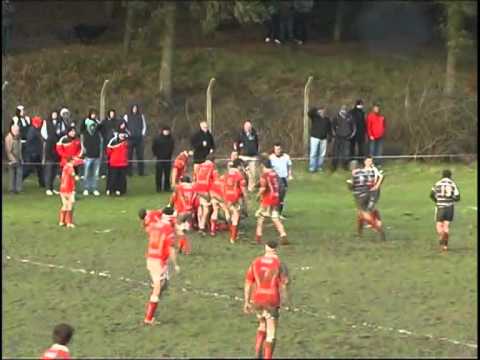 HAWICK YM V MUSSELBURGH - RUGBY HIGHLIGHTS - 21.1.12