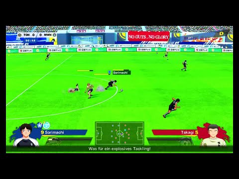 Captain Tsubasa Rise of New Champions 025 wie spielen gegen emalige tema kolen von hoyger