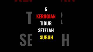 Download lagu 5 DISADVANTAGES OF SLEEPING AFTER DAWN #shorts #dakwah mp3 Download lagu 5 DISADVANTAGES OF SLEEPING AFTER DAWN #shorts #dakwah mp3